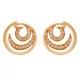 Orphelia® 'Elaine' Femmes Argent Puce d'oreille - Rosé ZO-7084/1