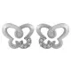 Orphelia® 'Joya' Women's Sterling Silver Stud Earrings - Silver ZO-7088