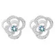 Orphelia® 'Rory' Women's Sterling Silver Stud Earrings - Silver ZO-7099