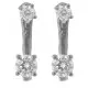 Orphelia® 'Lykke' Femmes Argent Boucle d'oreille - Argent ZO-7128