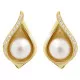 Orphelia® 'Sophia' Femmes Argent Puce d'oreille - Or ZO-7234/G