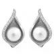 Orphelia® 'Sophia' Femmes Argent Puce d'oreille - Argent ZO-7234