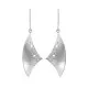 Orphelia® 'Ella' Women's Sterling Silver Drop Earrings - Silver ZO-7369