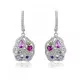 Orphelia® 'Marosetti' Women's Sterling Silver Drop Earrings - Silver ZO-7427