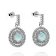 Orphelia® 'Rivera' Femmes Argent Boucle d'oreille - Argent ZO-7481/BC