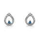 Orphelia® 'Kiana' Femmes Argent Puce d'oreille - Argent ZO-7487