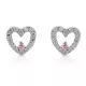 Orphelia® 'Marise' Women's Sterling Silver Stud Earrings - Silver ZO-7488