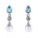 Orphelia® 'Lylou' Women's Sterling Silver Drop Earrings - Silver ZO-7498