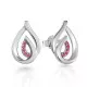 Orphelia® 'Dazzle' Femmes Argent Puce d'oreille - Argent ZO-7518/R