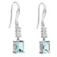 Orphelia® 'Fira' Women's Sterling Silver Drop Earrings - Silver ZO-7571