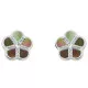 Orphelia® 'Daisy' Women's Sterling Silver Stud Earrings - Silver ZO-7585