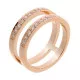 Orphelia® Dames Zilver 925 925 Ring (sieraad) - Rosékleurig ZR-7124/RG
