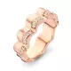 Orphelia® Dames Zilver 925 925 Ring (sieraad) - Rosékleurig ZR-7127/RG