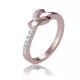 Orphelia®  Femmes Argent Bague - Rosé ZR-7463