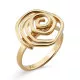 Orphelia® Women's Sterling Silver Ring - Gold ZR-7500/G