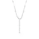 Swarovski® 'Constella Bars' Women's Base Metal Necklace - Silver 5711830