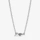 Pandora® 'Family & Friends' Women's Sterling Silver Necklace - Silver 392589C01-45