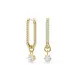 Swarovski® 'Constella' Damen Verchromtem Metall Ohrhänger - Gold 5728587