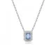 Swarovski® 'Millenia' Women's Base Metal Necklace - Silver 5614926