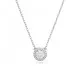 Swarovski® 'Constella' Women's Base Metal Pendant - Silver 5636264