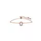 Swarovski® 'Constella' Dames Verguld Metaal Armband (sieraad) - Rosékleurig 5636273