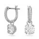 Swarovski® 'Constella' Dames Metaal Oorhangers - Zilverkleurig 5636717