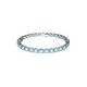 Swarovski® 'Matrix' Women's Base Metal Bracelet - Silver 5648929