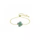 Swarovski® 'Idyllia' Women's Gold Plated Metal Bracelet - Gold 5666585