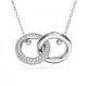 Swarovski® 'Dextera' Women's Base Metal Necklace - Silver 5670251