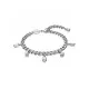 Swarovski® 'Dextera' Dames Metaal Armband (sieraad) - Zilverkleurig 5671184