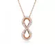 Swarovski® 'Hyperbola' Women's Necklace - Rose 5677623