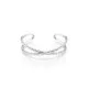 Swarovski® 'Hyperbola' Women's Base Metal Bracelet - Silver 5677626