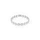 Swarovski® 'Una' Dames Metaal Armband (sieraad) - Zilverkleurig 5682279