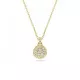 Swarovski® 'Meteora' Women's Necklace - Gold 5683443