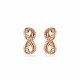 Swarovski® 'Hyperbola' Women's Stud Earrings - Rose 5684085