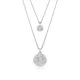 Swarovski® 'Meteora' Women's Base Metal Necklace - Silver 5684244