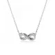 Swarovski® 'Hyperbola' Women's Base Metal Necklace - Silver 5687265