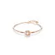 Swarovski® 'Dextera' Dames Verguld Metaal Armband (sieraad) - Rosékleurig 5692259