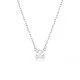 Swarovski® 'Matrix' Women's Base Metal Necklace - Silver 5701903