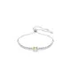 Swarovski® 'Matrix' Women's Base Metal Bracelet - Silver 5690694