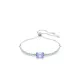 Swarovski® 'Matrix' Women's Base Metal Bracelet - Silver 5693412