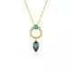 Swarovski® 'Mesmera' Damen Verchromtem Metall Halsband - Gold 5732484