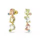 Swarovski® 'Gema' Women's Gold Plated Metal Drop Earrings - Gold 5714815