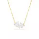 Swarovski® 'Mesmera' Damen Verchromtem Metall Halsband - Gold 5733475