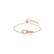 Swarovski® 'Constella' Women's Gold Plated Metal Bracelet - Rose 5728588