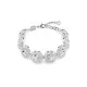 Swarovski® 'Una angelic' Dames Metaal Armband (sieraad) - Zilverkleurig 5735343
