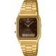 Casio® Analoog En Digitaal 'Casio collection vintage' Dames Horloge AQ-230GA-5AMQYES