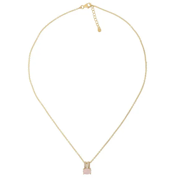 Orphelia® 'Alena' Dames Zilver 925 925 Collier - Goudkleurig ZH-7122/G