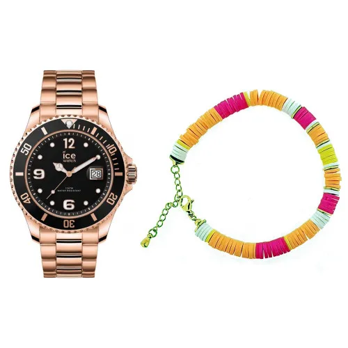 Ice Watch Gift Box - Ice Steel - Rose-gold - M - Multicolour Jewel
