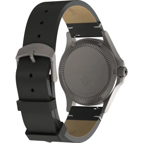 Timex TW2W78000 Expedition Titanium: Orologio Uomo Al Titanio, Pelle Nera, 38 Mm - 3